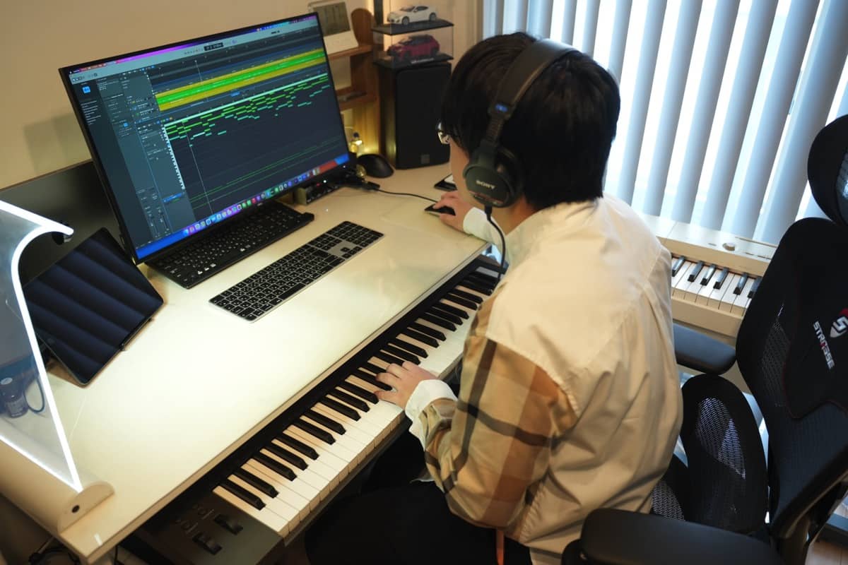 イメージに合った曲づくりやオリジナルのアレンジなども受付中