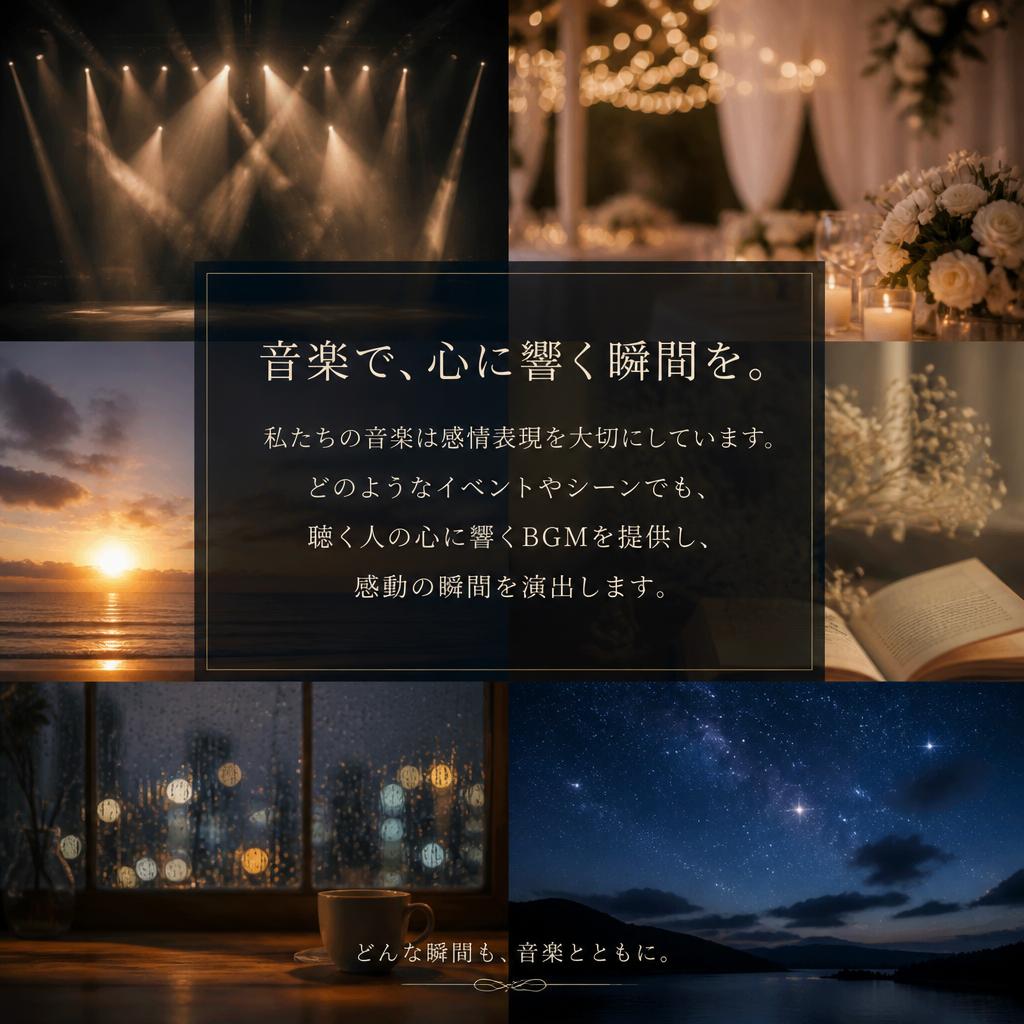 感情を織り込んだ音楽制作