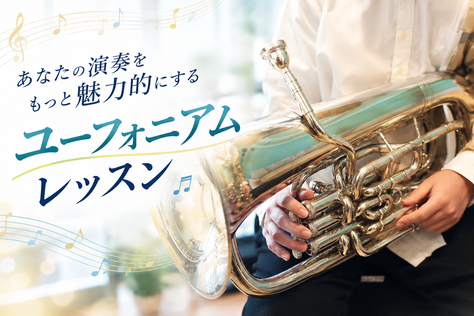 あなたの演奏をもっと魅力的にするユーフォニアムレッスン